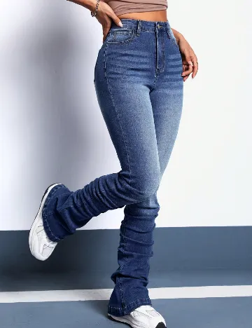 Blugi SHEIN, bleumarin Albastru