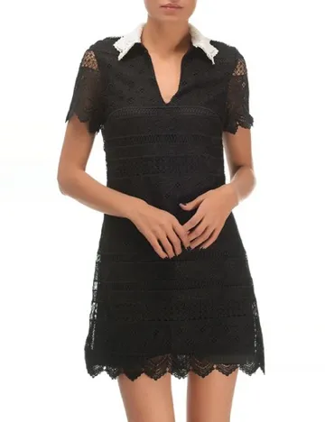 Rochie scurta Zara, negru Negru