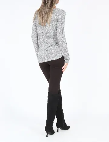 Bluza Bershka, gri Gri