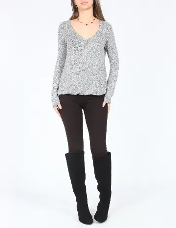 Bluza Bershka, gri Gri