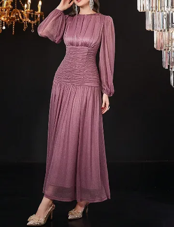 Rochie lunga SHEIN, roz Roz