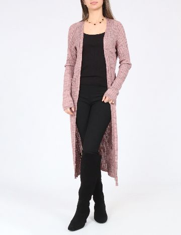 Cardigan Bershka, roz pudra
