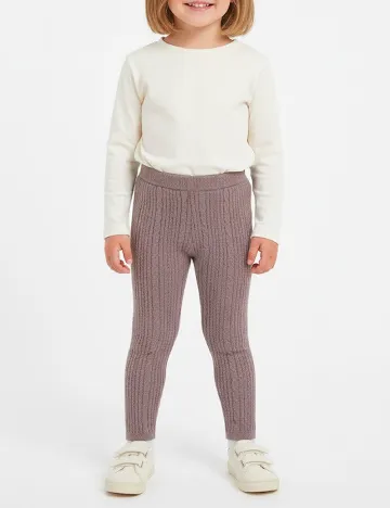 Colanti Zara, roz pudra inchis Roz