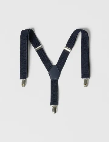 Bretele Zara, bleumarin Albastru
