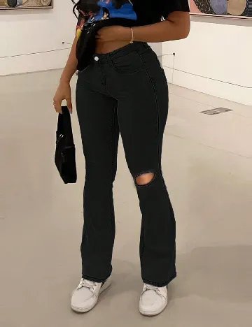 Blugi SHEIN, negru Negru