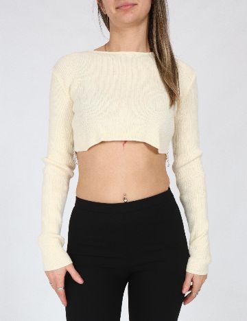 Top Zara, crem