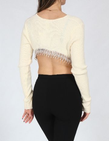 Top Zara, crem