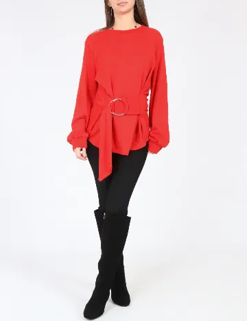 Bluza Bershka, rosu Rosu