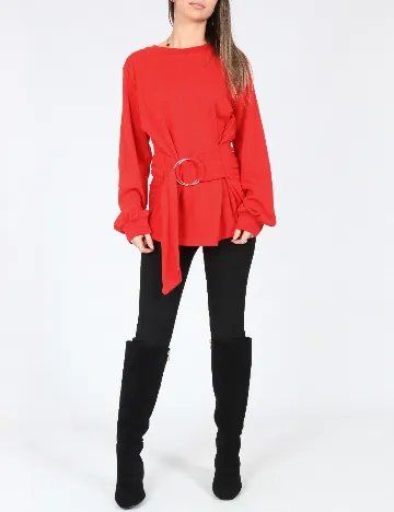 Bluza Bershka, rosu Rosu