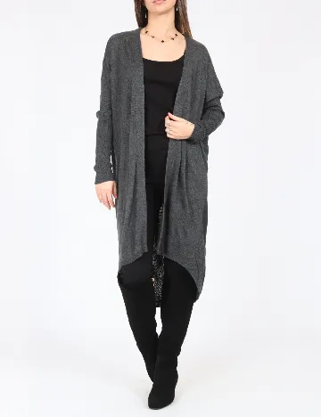 Cardigan Bershka, gri Gri