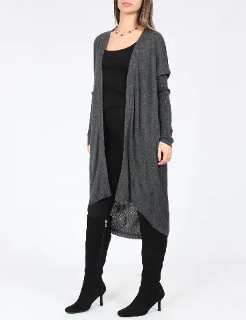 Cardigan Bershka, gri Gri