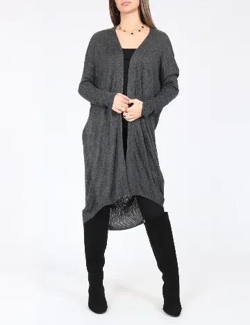 Cardigan Bershka, gri Gri