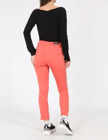 Pantaloni Bershka, roz Roz