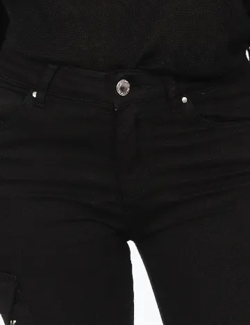 Blugi Bershka, negru Negru