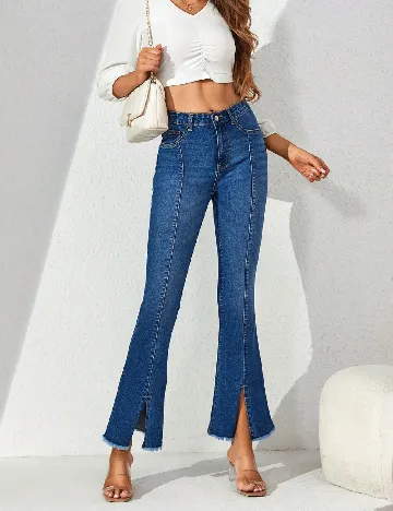 Blugi SHEIN, albastru Albastru