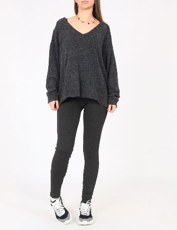 Bluza Bershka, gri inchis