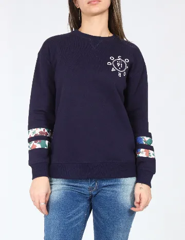 Bluza Pull&Bear, bleumarin Albastru