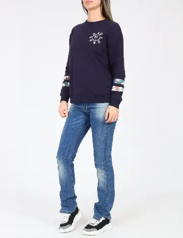 Bluza Pull&Bear, bleumarin Albastru
