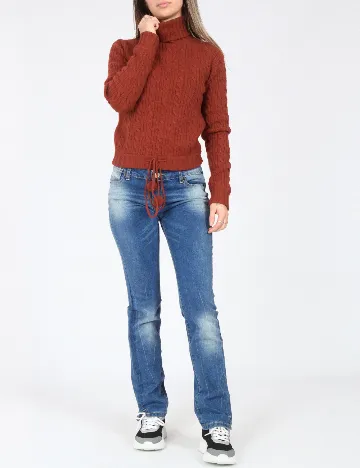 Pulover Zara, caramiziu Maro