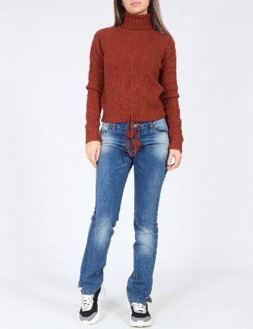 Pulover Zara, caramiziu