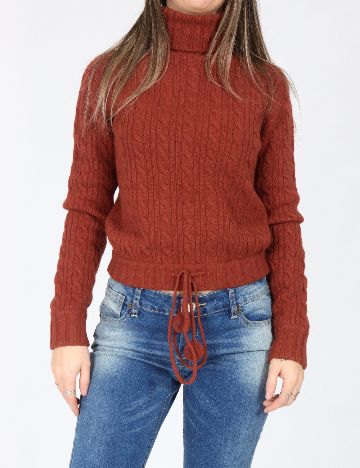 Pulover Zara, caramiziu