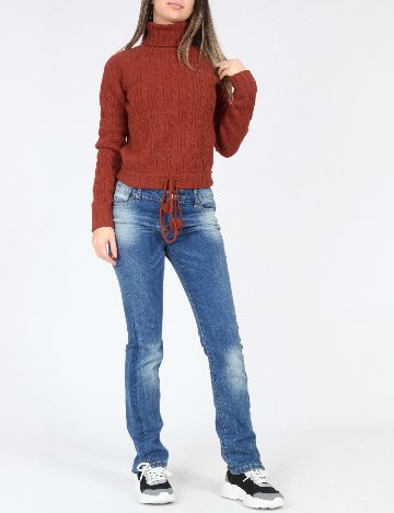 Pulover Zara, caramiziu