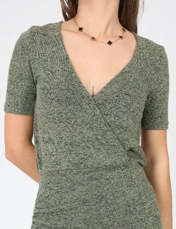 Rochie scurta Zara, verde Verde