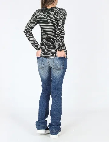 Blugi Zara, albastru Albastru