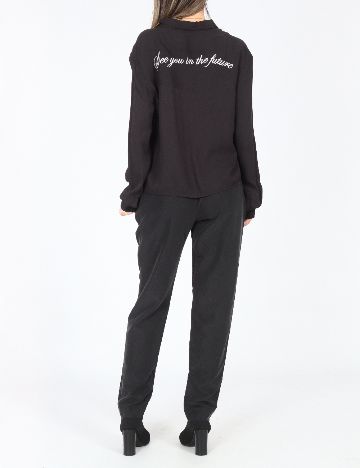 Camasa Pull&Bear, negru