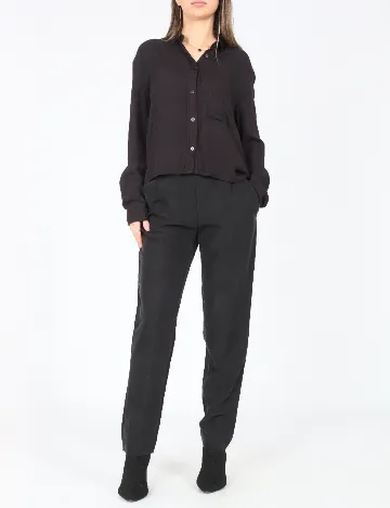 Camasa Pull&Bear, negru Negru