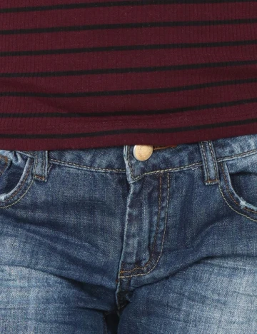 Blugi Zara, albastru Albastru