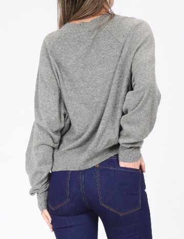 Bluza Pull&Bear, gri