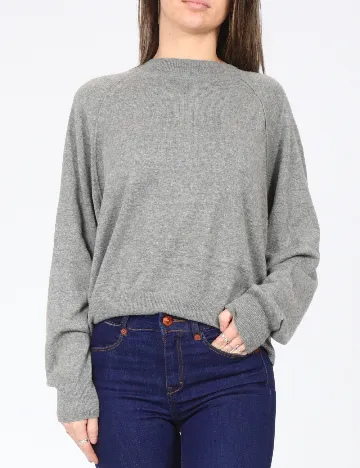 Bluza Pull&Bear, gri Gri