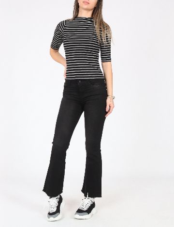 Bluza Pull&Bear, negru