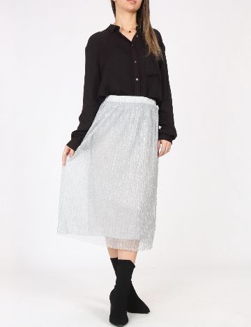 Fusta Pull&Bear, gri