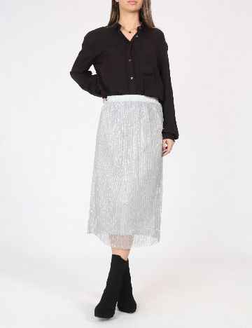 Fusta Pull&Bear, gri