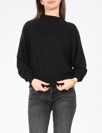 Bluza Pull&Bear, negru