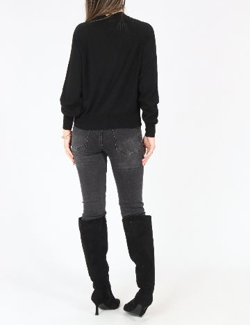 Bluza Pull&Bear, negru