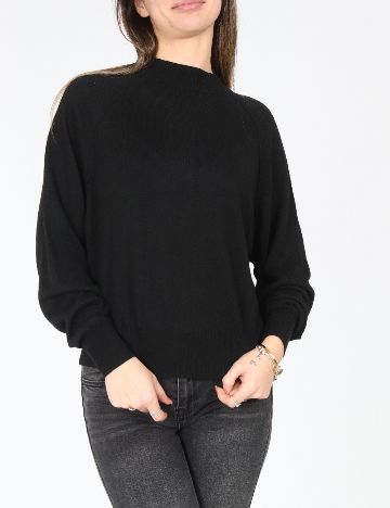 Bluza Pull&Bear, negru