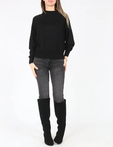 Bluza Pull&Bear, negru Negru