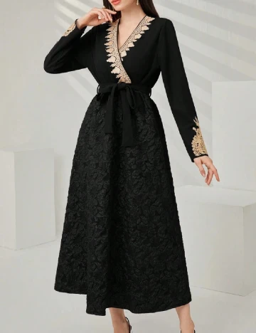 Rochie medie SHEIN, negru Negru