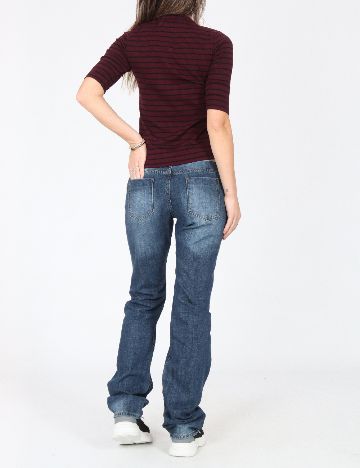 Bluza Pull&Bear, visiniu