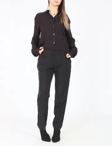 Pantaloni Oysho, gri inchis Gri