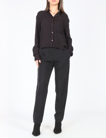 Pantaloni Oysho, gri inchis