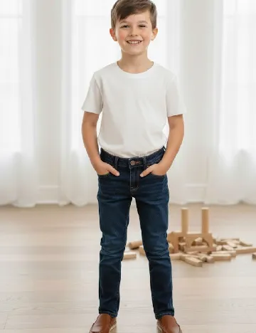 Blugi Zara, bleumarin Albastru