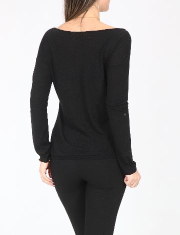 Bluza Bershka, negru