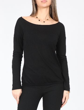 Bluza Bershka, negru