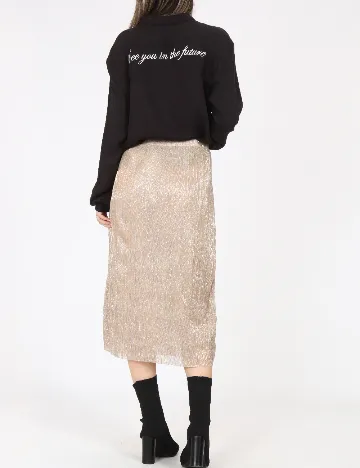 Fusta Pull&Bear, crem Crem