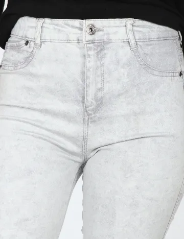 Blugi Pull&Bear, gri Gri