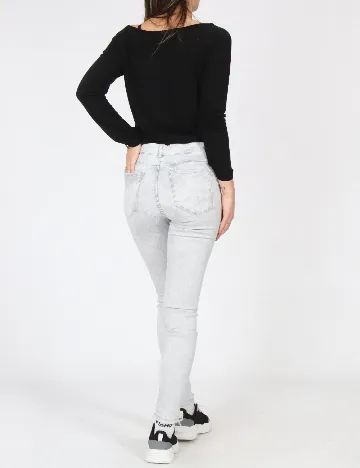 Blugi Pull&Bear, gri Gri